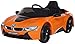 Produktbild Actionbikes Motors Kinder Elektroauto BMW i8 - Lizenziert - 2 x 25 Watt Motor - Eva Weichgummireifen - 2,4 Ghz Fernbedienung (Orange)