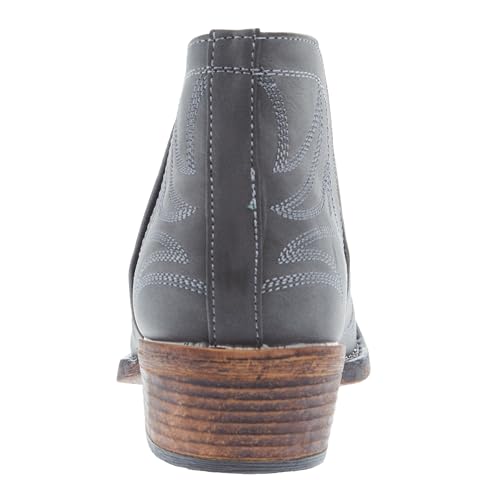 ROPER® Ava Women Boots for Leisure and Adventure – Faux Leather Upper – Man-made Lining – Stacked Heel Black 3 9 M3