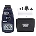 Walfront Digital Tachometer RPM Speedometer Tach Tester Tach Rotation Meter Advanced Technology Large LCD Screen Easy Reference and Analysis Industrial and Versatile Design Clear Readings