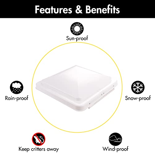 Acero inoxidable blanco y plástico avanzado para máxima durabilidad en caravanas 5