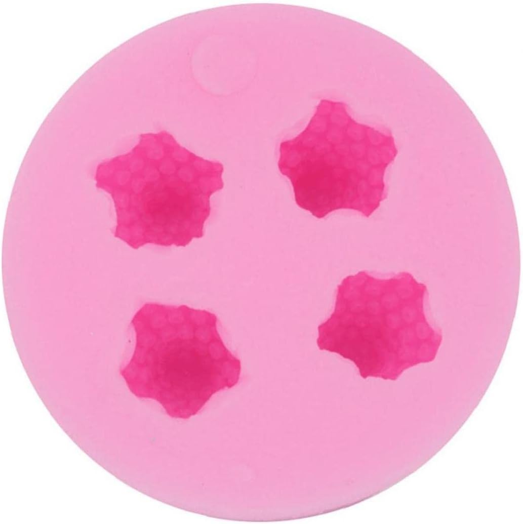 Fruit Shaped Jelly Molds, 3D Mini Strawberry Candle Soap Chocolate Mold Cupcake Decorating Tool : Everything Else