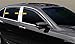 Made in USA! Works with 2008-2012 Honda Accord Sedan 6 PC Stainless Steel Chrome Pillar Post Trim