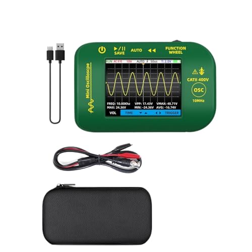 Osciloscopio digital portátil OT2 de 10 MHz y 48 MSa/s, generador de señales dos en uno(OT2 Standard)