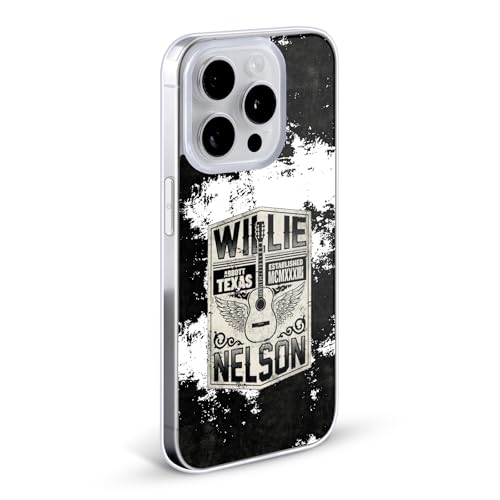 Funda iPhone 15 Willie Nelson antideslizante para evitar caídas 2
