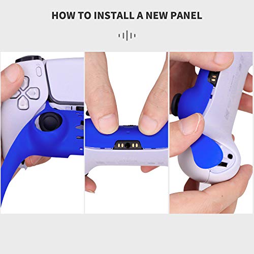 Fita decorativa para controlador PS5 Dualsense PS5, acessórios Ackmioxy PS5, controle DIY PS5, subst