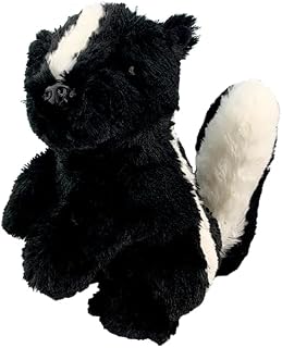 Stinker The Skunk 8″ Plush Stuffed Animal Soft Toy for Kids Boys Girls Birthday Gift Cute Realistic Forest Animal Plushie Small Collectible