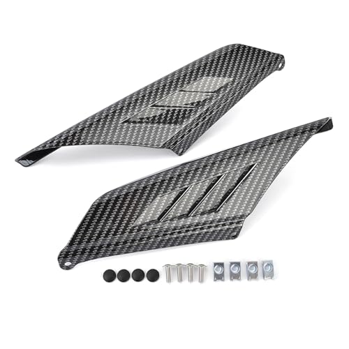 �o�C�N�p�X�|�C���[ �ɓK������ZX-4R �ɓK������ZX-4RR 2023 2024 2025 ���A�e�[���E�C���O�I�[�g�o�C���A�X�|�C���[��̓E�C���O���b�g�t�F�A�����O �Œ藃�t�F�A�����O�L�b�g(Carbon Fiber look)