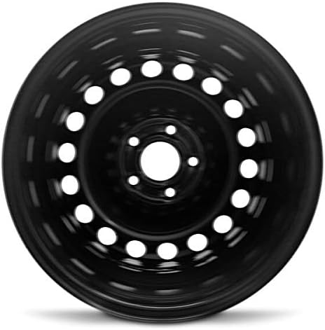 New 16x6.5 inch OEM Direct Replacement Steel Wheel for Honda Accord 2008–2012 5-114.3mm Black 16 in Rim 42700TA0A01