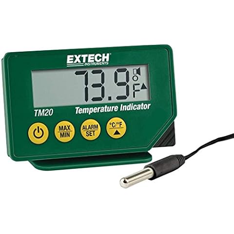 Extech TM20 Extech TM20 Thermomètre étanche avec sonde SS 1,9 cm, câble de 2,7 m Cover