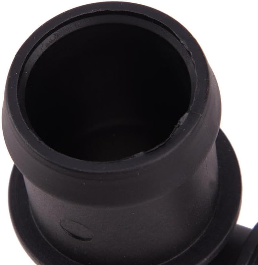 2pcs Black Plastic Universal Car 1-1/4 Inch 5/4 5/8 Inch 32mm 16mm Tee Heater Hose Fitting Connector Coolant Water Flange Compatible With