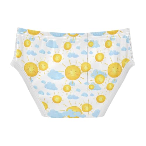 Cheerful Suns Clouds Toddler Boy's Underwear 2T 202c15542