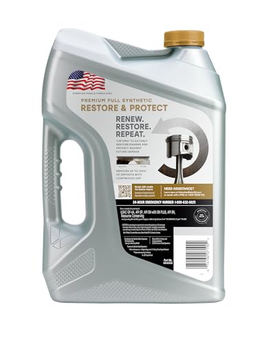 Valvoline Restore & Protect Full Synthetic 5W-30 Motor Oil 5 Quart - Image 3