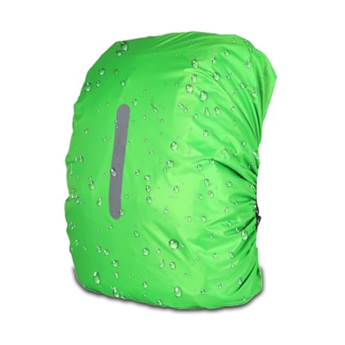 Funda Impermeable para Mochila con Banda Reflectante, Cubre Mochila Impermeable al Aire Libre, 30L-40L, para Mochilas para Senderismo, Camping, Turismo, Ciclismo