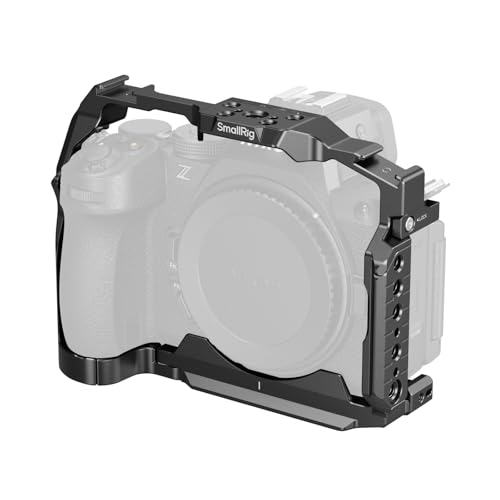 SmallRig Z5II /Z5/Z6/Z6II/Z7/Z7II �p �A���~�j�E�������J�����P�[�W Nikon�ɑΉ��R�[���h�V���[�}�E���g 1/4''-20 & 3/8''-16�l�W�� Arca-Swiss�p�N�C�b�N�����[�X�v���[�g �X�g���b�v�X���b�g�t