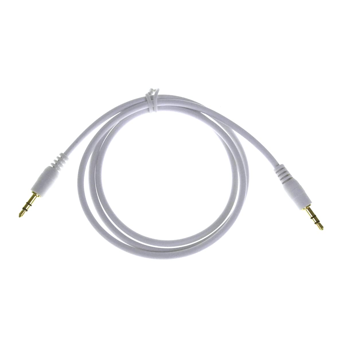 Amazon | ANE ステレオミニプラグケーブル 100cm(1m) ホワイト