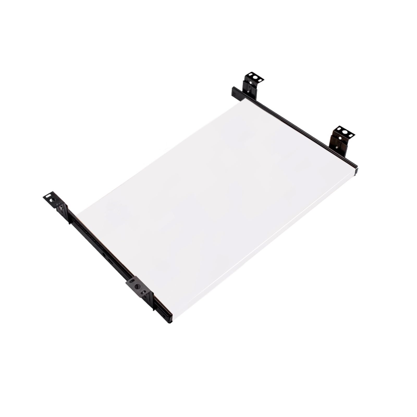 Bandeja de teclado ajustable de madera para el escritorio para el hogar, oficina, ahorro de espacio, soporte para teclado (E 70 x 27 cm), fácil instalación y diseño