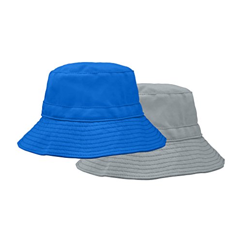 green sprouts i Play Baby Girls' Organic Cotton Reversible Bucket Hat2