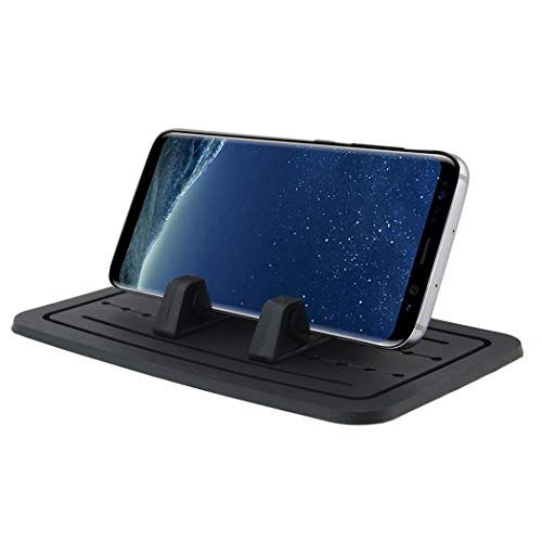 Bysameyee Tappetino per cruscotto Antiscivolo per Telefono per Auto, Head-up Display Supporto per Telefono Antiscivolo Supporto per Pad in Silicone per casa/Ufficio/Car Dash