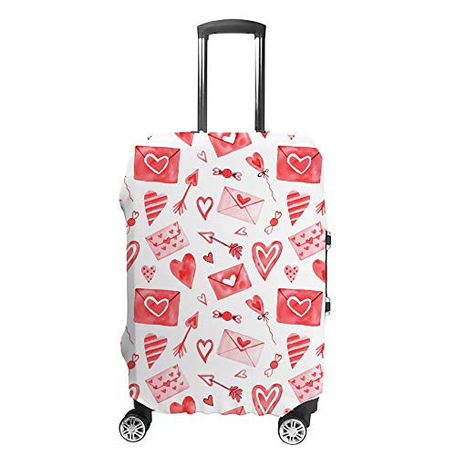 Housse de valise mignonne élastique anti-poussière lavable 45,7-81,9 cm