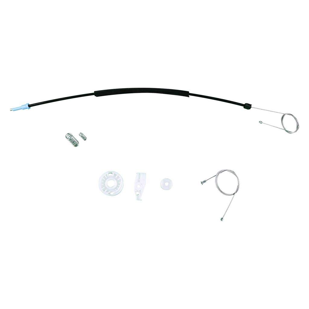 ESC Auto Parts EWR790 Power Window Regulator Repair Set Rear Left Compatible with VW New Beetle 1Y7 2-Door Cabriolet Convertible CC 2003-2010 1Y0898291