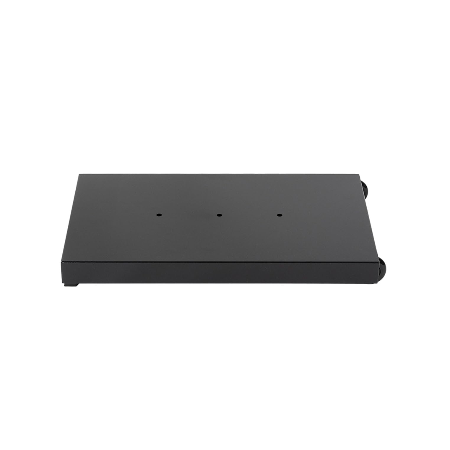 SECURIT - Base para Porta Folletos Exterior LED - Negro | Con Ruedas Incluidas - Acero - Ideal para restaurantes, bares y cafeterías