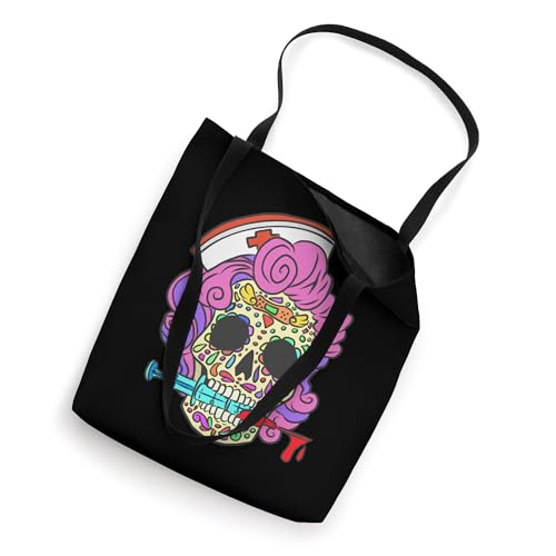Bolsa Tote Nurse Gifts Para Estudiante de Enfermería Calavera miniatura 2