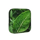 Green Leaf Nature - Borsa da viaggio per assorbenti igienici, a prova di mestruazione, discreta, per ufficio