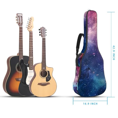 Housse pour guitare acoustique classique électrique basse et ukulélé 41 pouces
