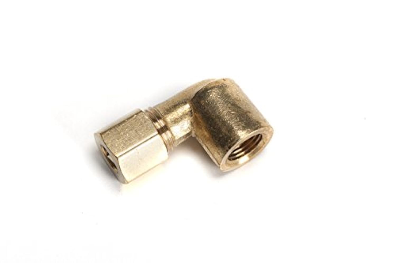Ltwfitting 1/10,2 cm OD X 1/20,3 cm NPT femelle 90 degrés Coude de compression, Laiton Raccord à compression (lot de 25)