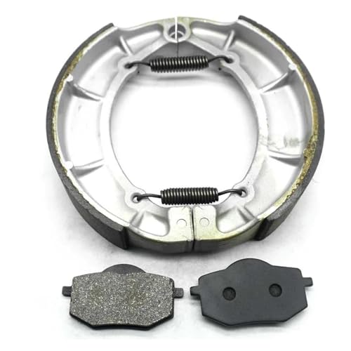 Plaquettes frein avant mâchoires arrière moto Yamaha XV400 XV535 Virago