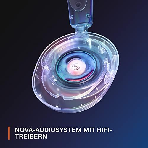 Bild 5 - SteelSeries Arctis Nova 1 - Multi-System Gaming-Headset – Hi-Fi-Treiber – 360° Surround-Sound – AirWeave Memory Foam-Ohrpolster – Mikrofon mit Geräuschunterdrückung – PC, PS5, Xbox -Schwarz