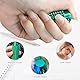 4Pcs Skills Borderline Igelball Klein Igelball Metall Akupressur Ball Stachelball Akkupressurbälle Skills Borderline Akupressur Ball zum Stressabbau Oder zur Massage für Rücken Beine Füße Hände
