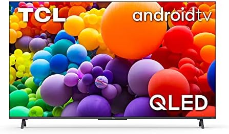TCL 43C720K QLED Gaming TV 43 inch Smart Android TV, 4K UHD, HDR Premium, Dolby Vision Atmos, MEMC, ONKYO Loudspeaker, Google Duo, Google Assistant and Alexa, Frameless Metal Design , Amazon Exclusive