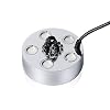 Mxmoonant Vijvermistmakers 5 Head Ultrasone Fogger 1500ml/H Fogger Luchtbevochtiger 135W met LED voor Hydrocultuur Landschap Festival Sfeer Voedselconservering (Mist Maker, 5-head)