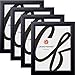 Craig Frames 1WB3BK 20 x 26 Inch Picture Frame, Black, Set of 4