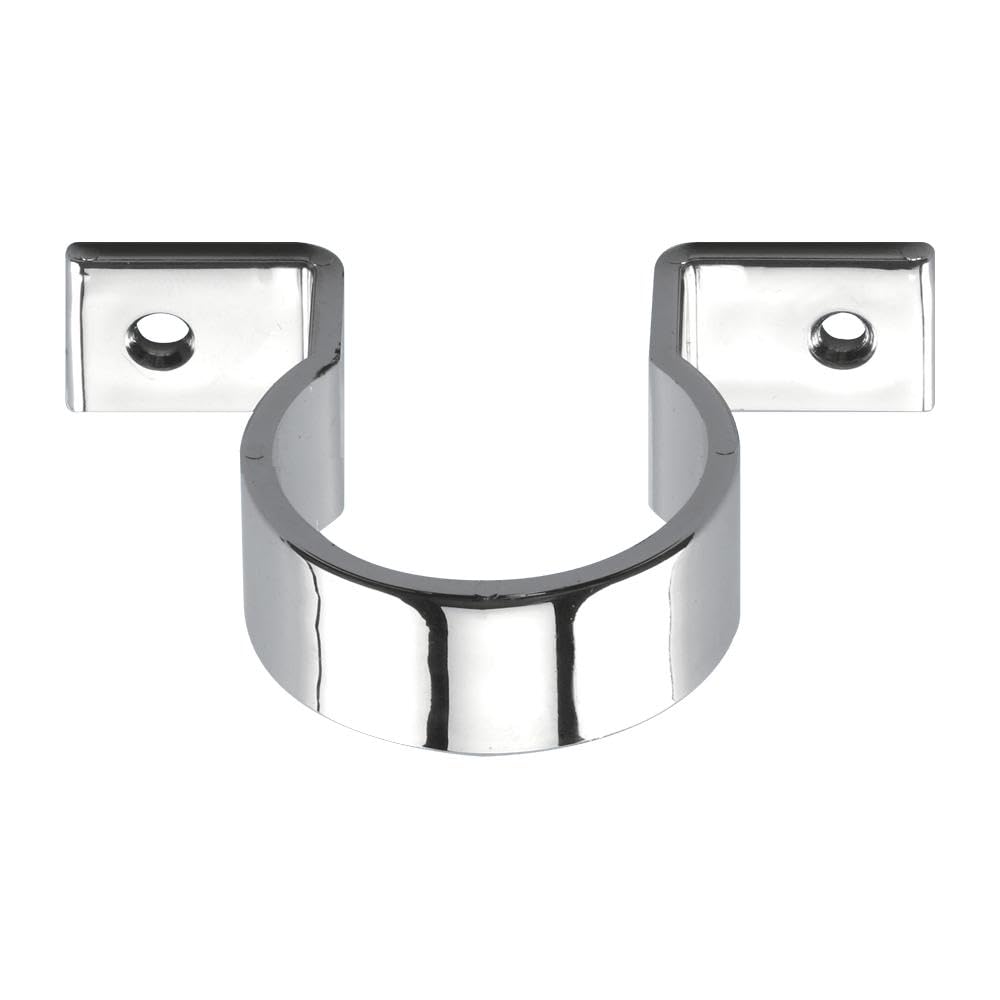 McAlpine 42mm Chrome Plated Plastic Pipe Clip MCALPINE-S42-CP