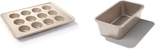 OXO Good Grips Non-Stick Pro 12 Cup Muffin Pan and 1 Lb Loaf Pan