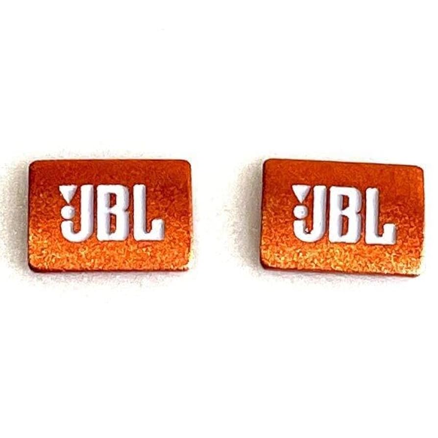 【新品】JBL4344 エンブレム Amazon.co.jp: JBL スピーカー用エンブレム オレンジ (2個セット