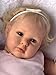 Anano Silicone Reborn Baby Dolls Eyes Open 24 Inch Realistic Dolls Toddler Girl Real Life Like Looking Baby Dolls That Look Real Bebes Reborn Babies with Hair and Toys