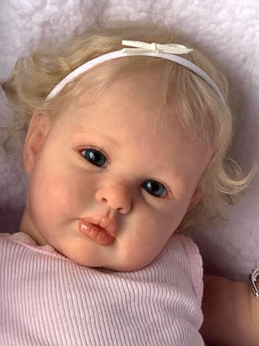 Muñeca Reborn Silicone Bebé Realista 24 Pulgadas miniatura 5