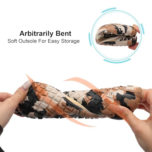 Image of L-RUN Barefoot Water Shoes Women Mens Aqua Sock Athletic Hiking Water Sports Shoes for Swim Beach Pool Sand Diving Walking