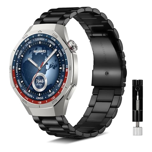 [KeeFos] 22mm oh Huawei Watch GT6 Pro 46mm/GT6 46mm/GT5 Pro/GT5/GT4/GT3(46 mm) Ή xg X}[gEHb` ւ XeX xg t oh 