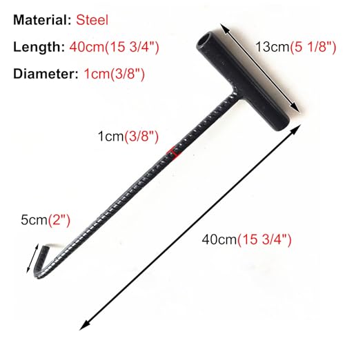 Elevadores de tapas de acero inoxidable versátiles de 40 cm resistentes a la corrosión 5