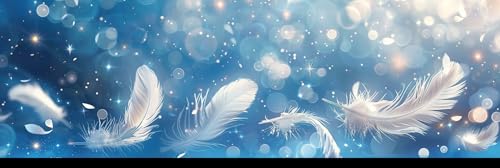 Cristal painting kit plume 50x150cm, une idée cadeau créative originale
