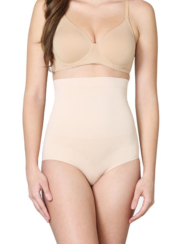 vstar Low Control high Waist Panty with Cotton Gusset and Extended Length-picture-34