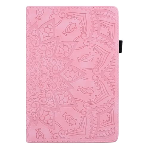 Coque Lenovo Tab 10.1 pouces TB311FU 2025 en cuir premium rose texturé