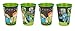 Theonoi 4 x Kinder Trinkbecher 260 ml/wählbar: Cars - Paw Patrol - Avengers - Blaze/Becher Glas aus Kunststoff BPA frei - Geschenk für Jungen (Design Minecraft)