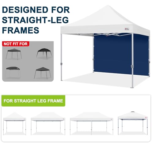 Image of MASTERCANOPY 10x10 Pop Up Canopy Sidewall Only1-Pack Navy Blue