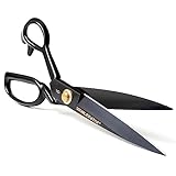 Sewing Scissors, 9 Inch Fabric Dressmaking Scissors Heavy Duty Shears Sharp Cutting for Cutting Fabric, Clothes, Leather, Raw Materials