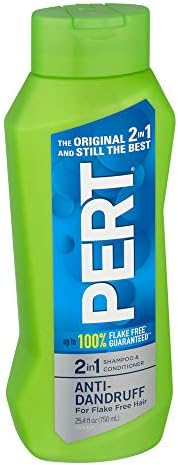 Pert Plus 2 in 1 Shampoo + Conditioner Dandruff Control 25.40 oz (Pack of 4)
